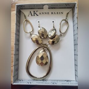 Anne Klein earrings and necklace set